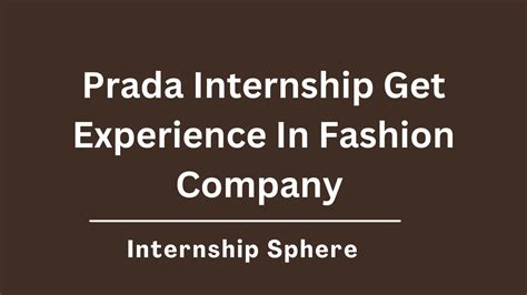 prada nyc fashion internship|prada job openings.